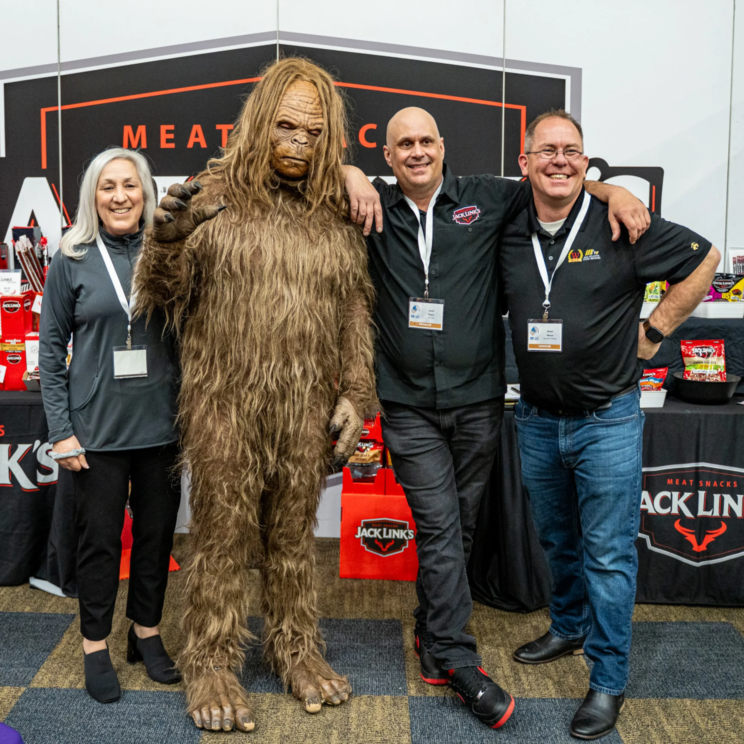 Sasquatch with Jack Links Team