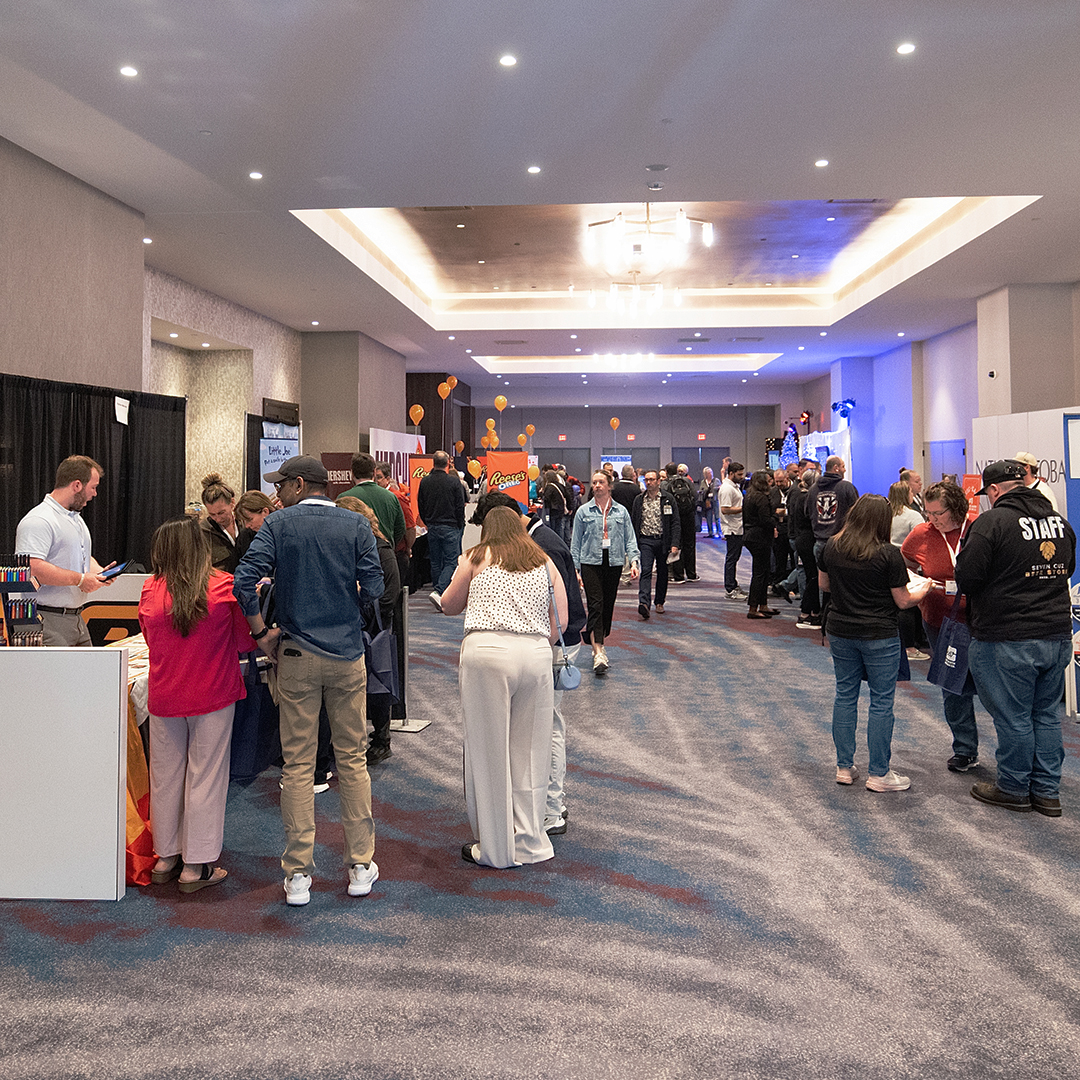 Pre-Function Booths and Attendees